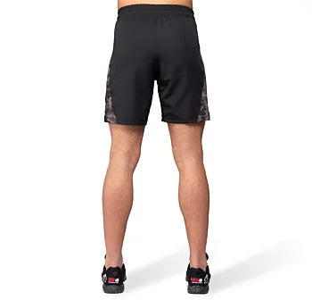 Ladda bild till gallerivisaren, Gorilla Wear Kensington MMA Fightshorts, black/grey camo