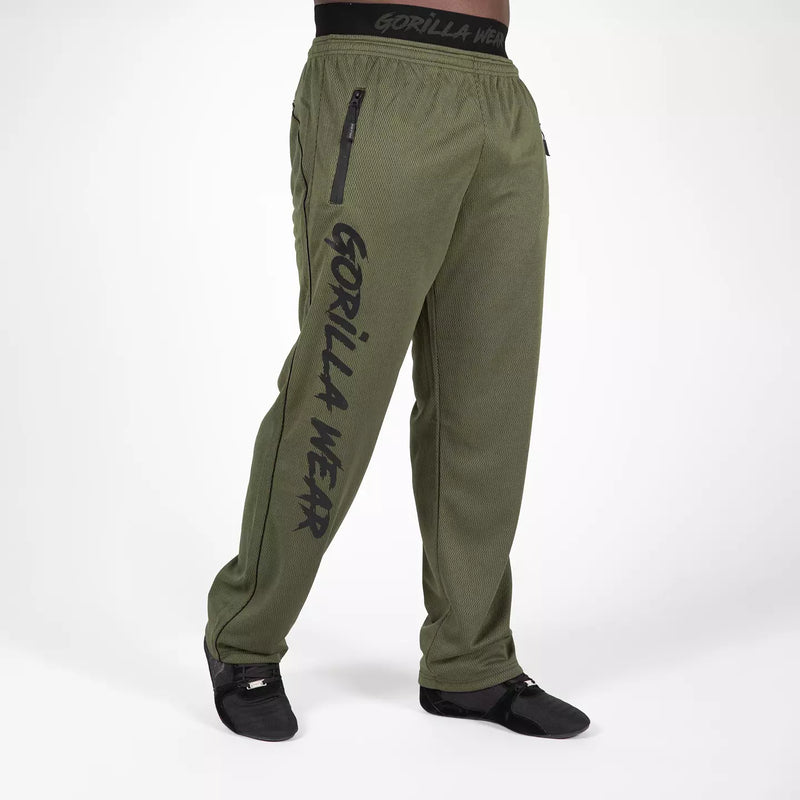 Ladda bild till gallerivisaren, Gorilla Wear Mercury Mesh Pants, army green/black