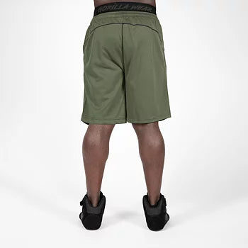 Ladda bild till gallerivisaren, Gorilla Wear Mercury Mesh Shorts, army green/black