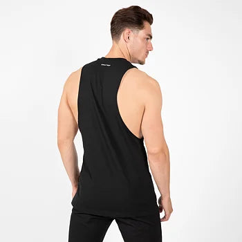 Ladda bild till gallerivisaren, Gorilla Wear Cisco Drop Armhole Tank Top, black/white