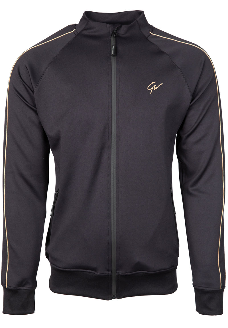 Ladda bild till gallerivisaren, Gorilla Wear Wenden Track Jacket, black/gold
