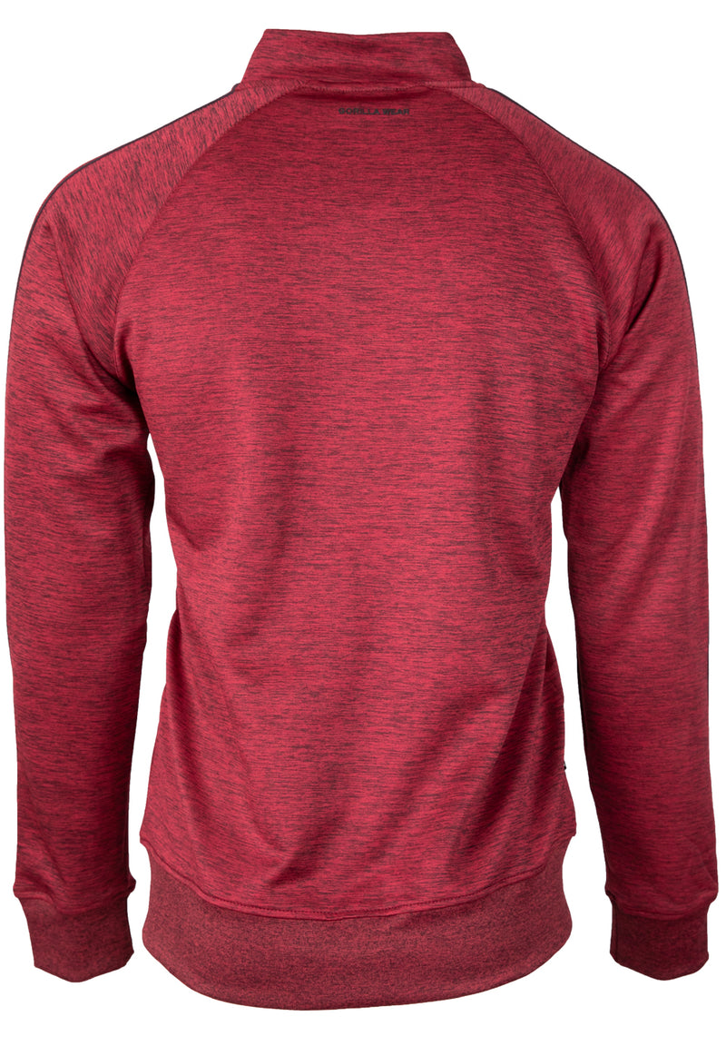 Ladda bild till gallerivisaren, Gorilla Wear Wenden Track Jacket, burgundy red