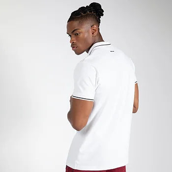 Ladda bild till gallerivisaren, Gorilla Wear Delano Polo, white/black