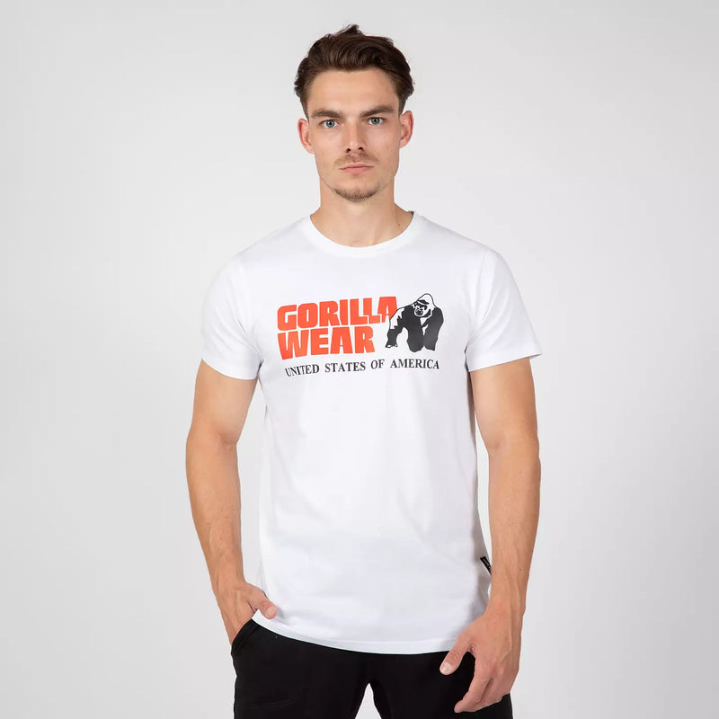 Ladda bild till gallerivisaren, Gorilla Wear Classic T-Shirt, white