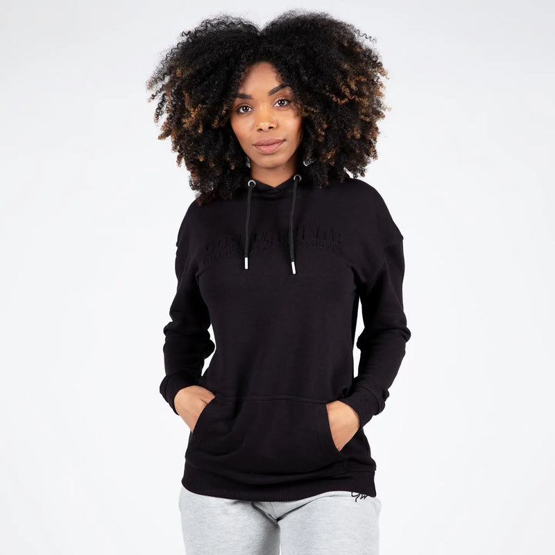 Ladda bild till gallerivisaren, Gorilla Wear Crowley Oversized Women's Hoodie, black
