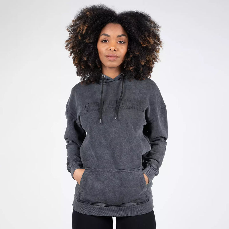 Ladda bild till gallerivisaren, Gorilla Wear Crowley Oversized Women's Hoodie, washed grey