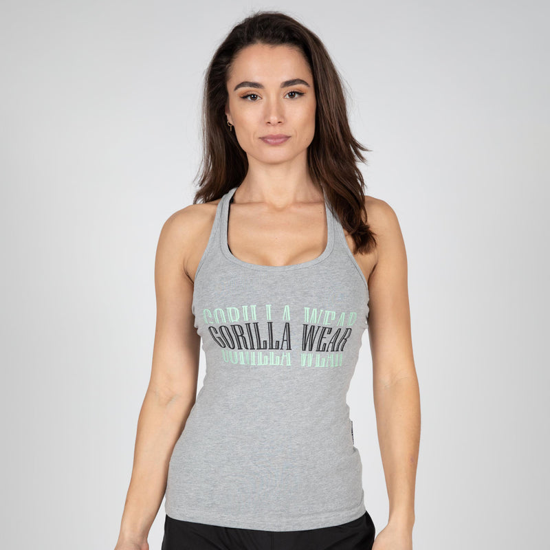 Ladda bild till gallerivisaren, Gorilla Wear Verona Tank Top, grey melange
