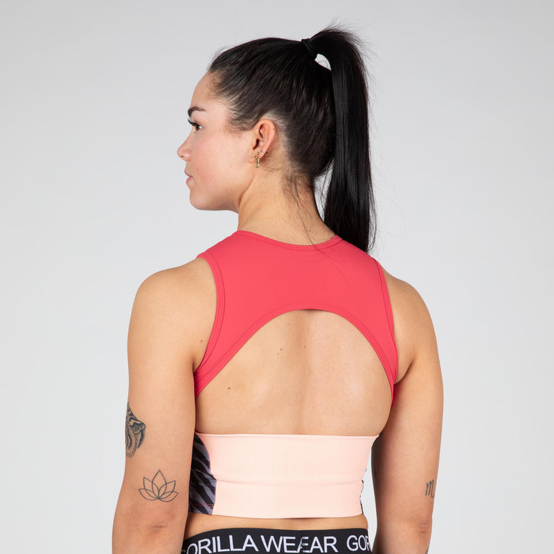 Ladda bild till gallerivisaren, Gorilla Wear Zion Crop Top, red
