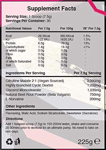 Ladda bild till gallerivisaren, Warrior Pump - 225 g - Strawberry Kiwi