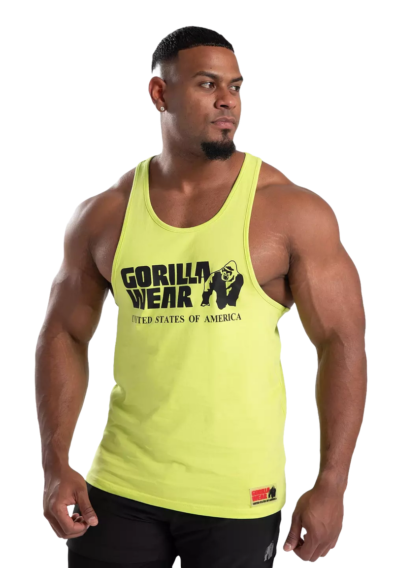Ladda bild till gallerivisaren, Gorilla Wear Classic Tank Top, wild lime