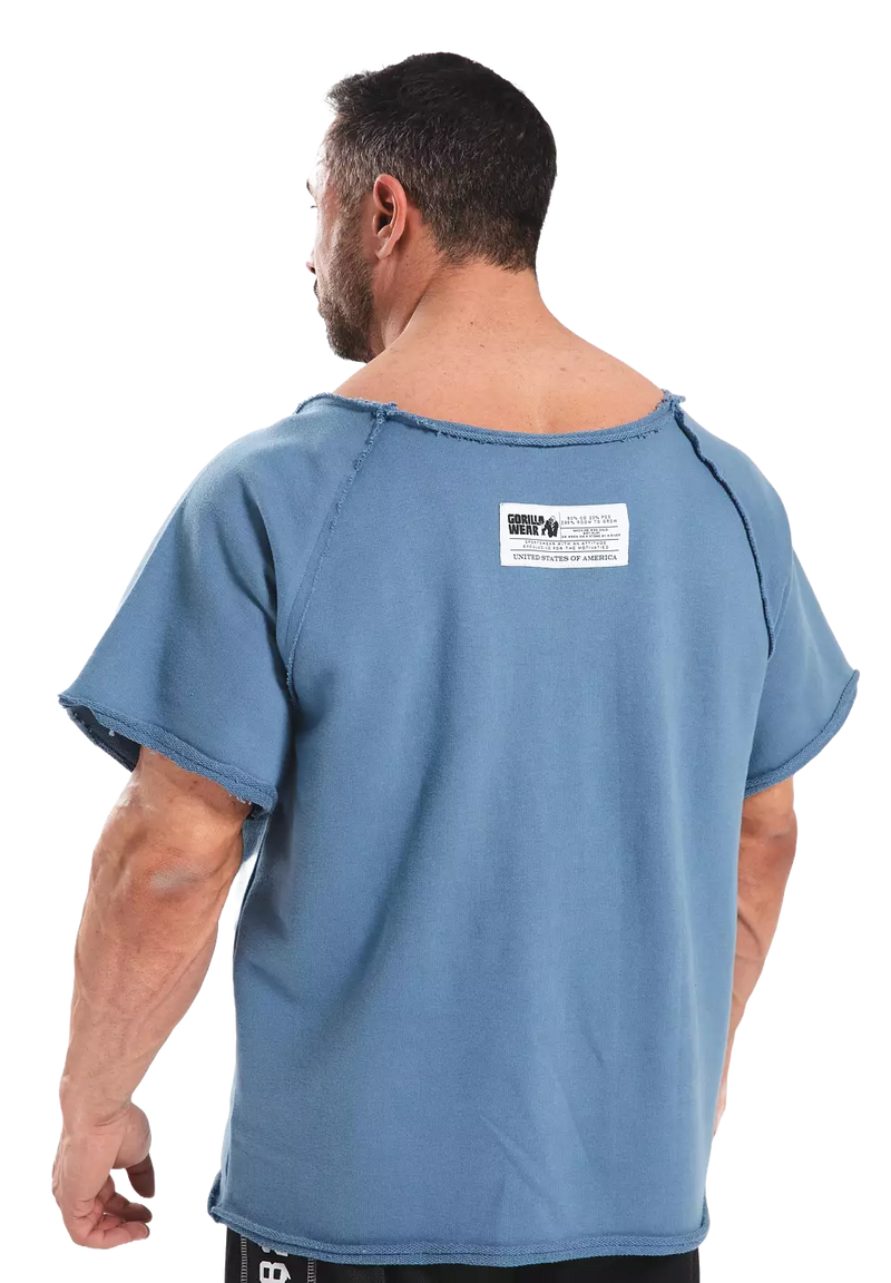 Ladda bild till gallerivisaren, Gorilla Wear Classic Workout Top, coronet blue