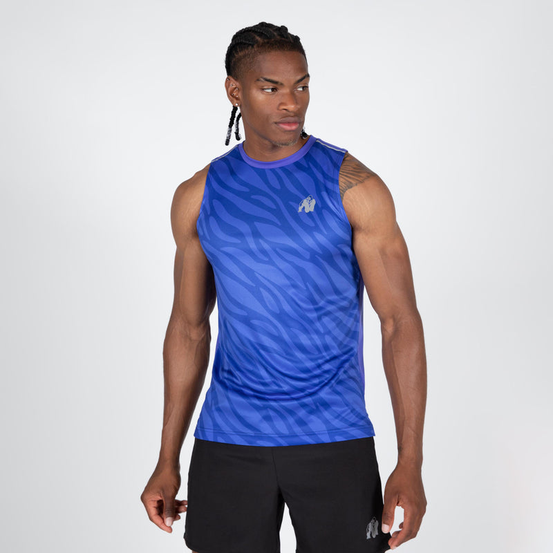 Ladda bild till gallerivisaren, Gorilla Wear Washington Tank Top, blue