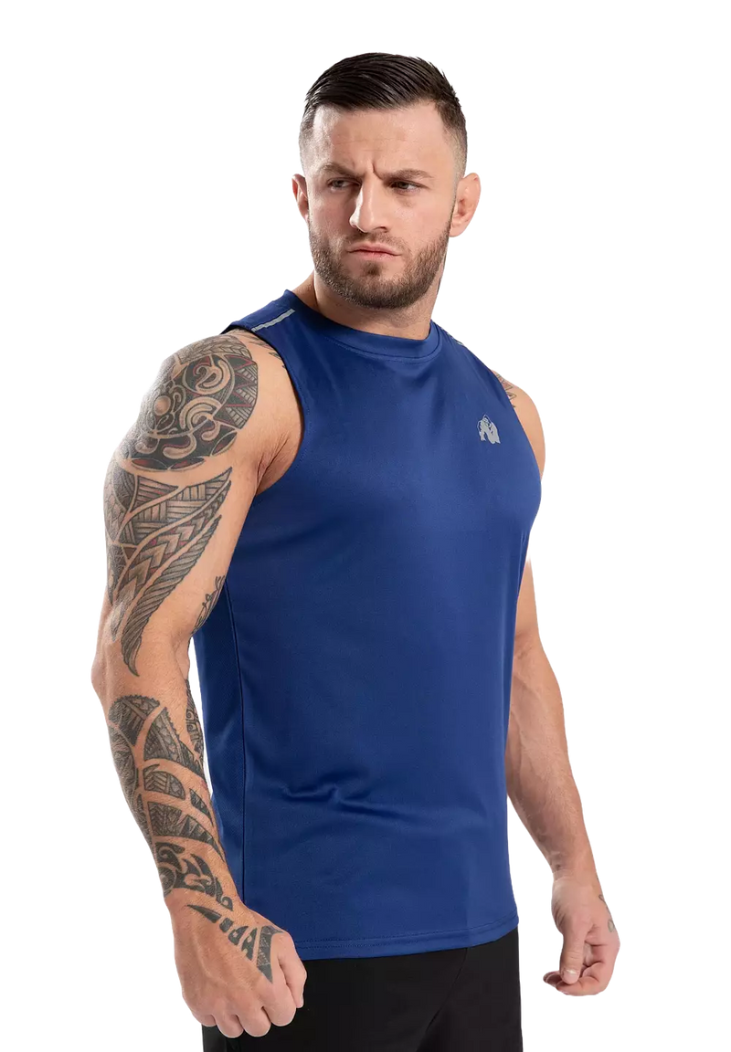Ladda bild till gallerivisaren, Gorilla Wear Easton Tank Top, blue