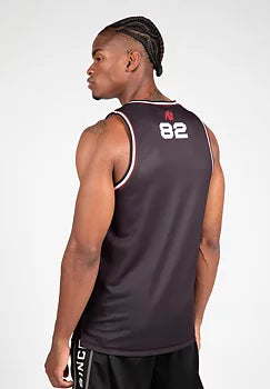 Ladda bild till gallerivisaren, Gorilla Wear Keene Reversible Tank Top, red/black