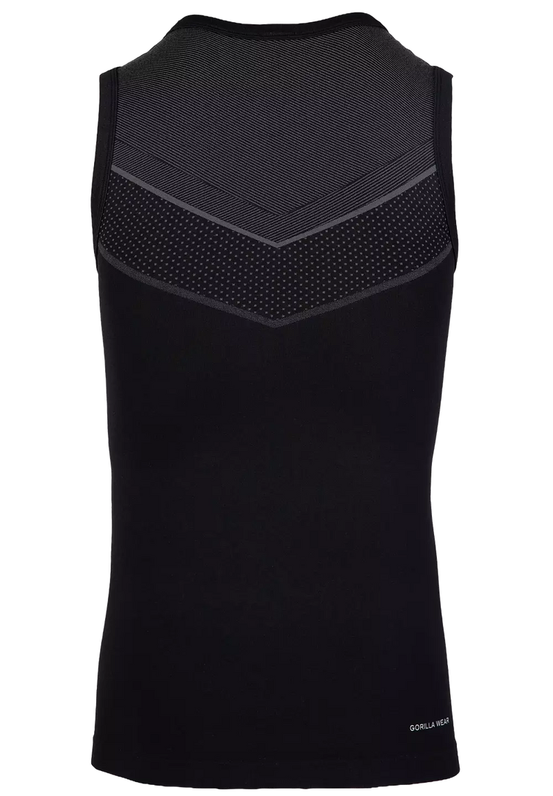 Ladda bild till gallerivisaren, Gorilla Wear Norton Seamless Tank Top, black