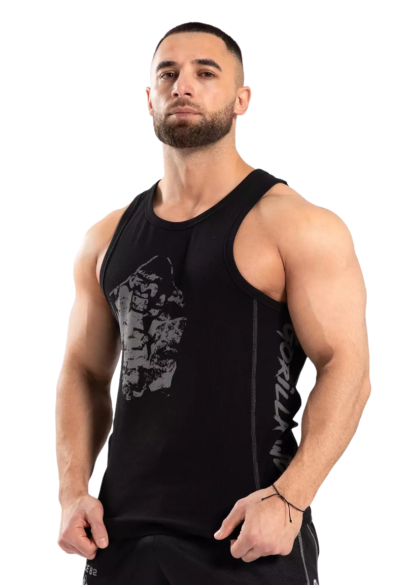 Ladda bild till gallerivisaren, Gorilla Wear Monterey Tank Top, black/grey