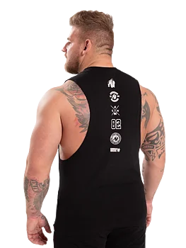 Ladda bild till gallerivisaren, Gorilla Wear Lopez Drop Armhole Tank Top, black