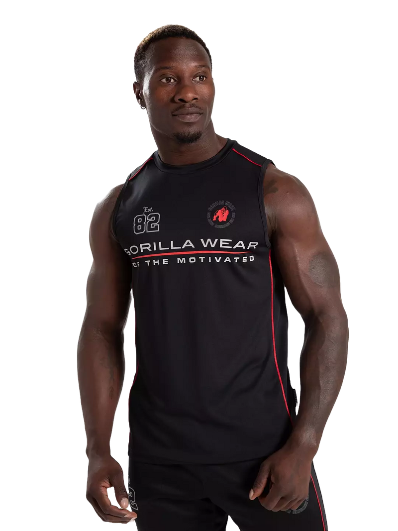 Ladda bild till gallerivisaren, Gorilla Wear Broxton Tank Top, black