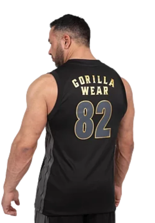 Ladda bild till gallerivisaren, Gorilla Wear Orlando Jersey Tank Top, black