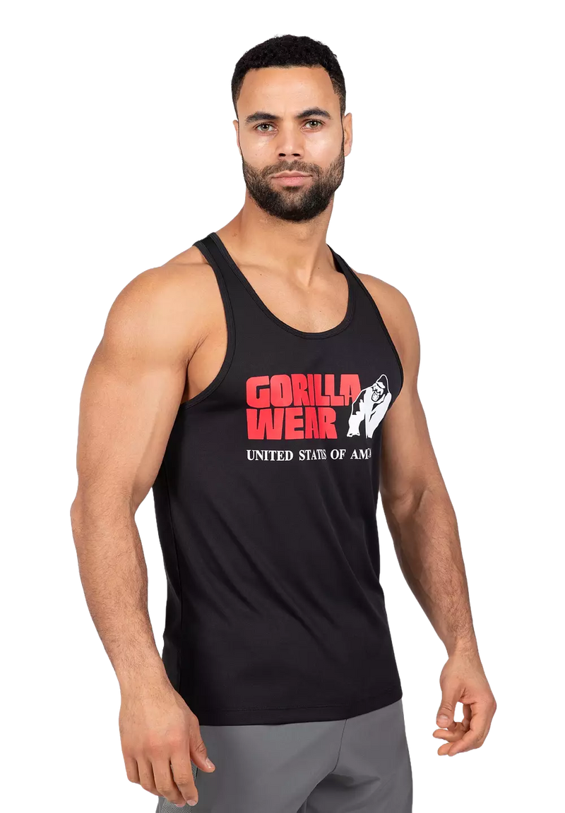 Ladda bild till gallerivisaren, Gorilla Wear Classic Training Tank Top, black