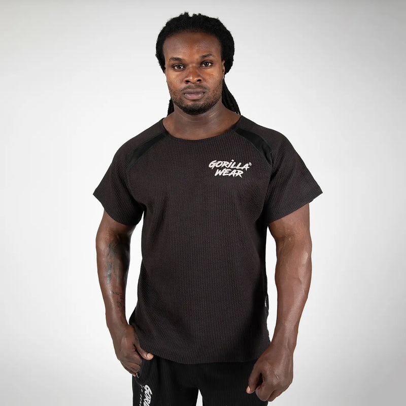 Ladda bild till gallerivisaren, Gorilla Wear Augustine Old School Work Out Top, black