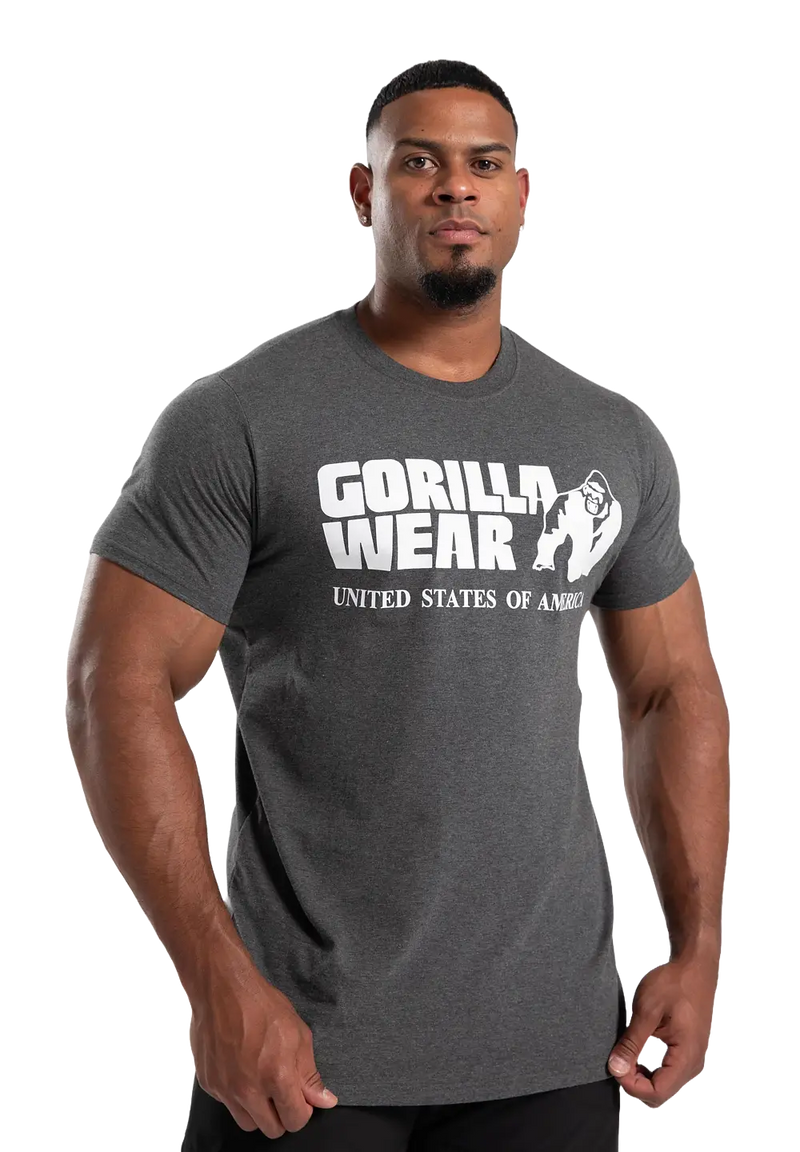 Ladda bild till gallerivisaren, Gorilla Wear Classic T-Shirt, dark grey