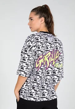 Ladda bild till gallerivisaren, Gorilla Wear Legacy Oversized T-Shirt, white/black