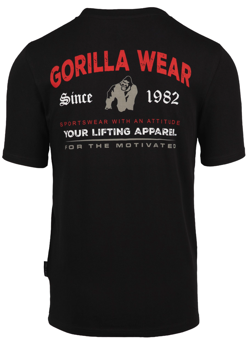 Ladda bild till gallerivisaren, Gorilla Wear Warren T-Shirt, black