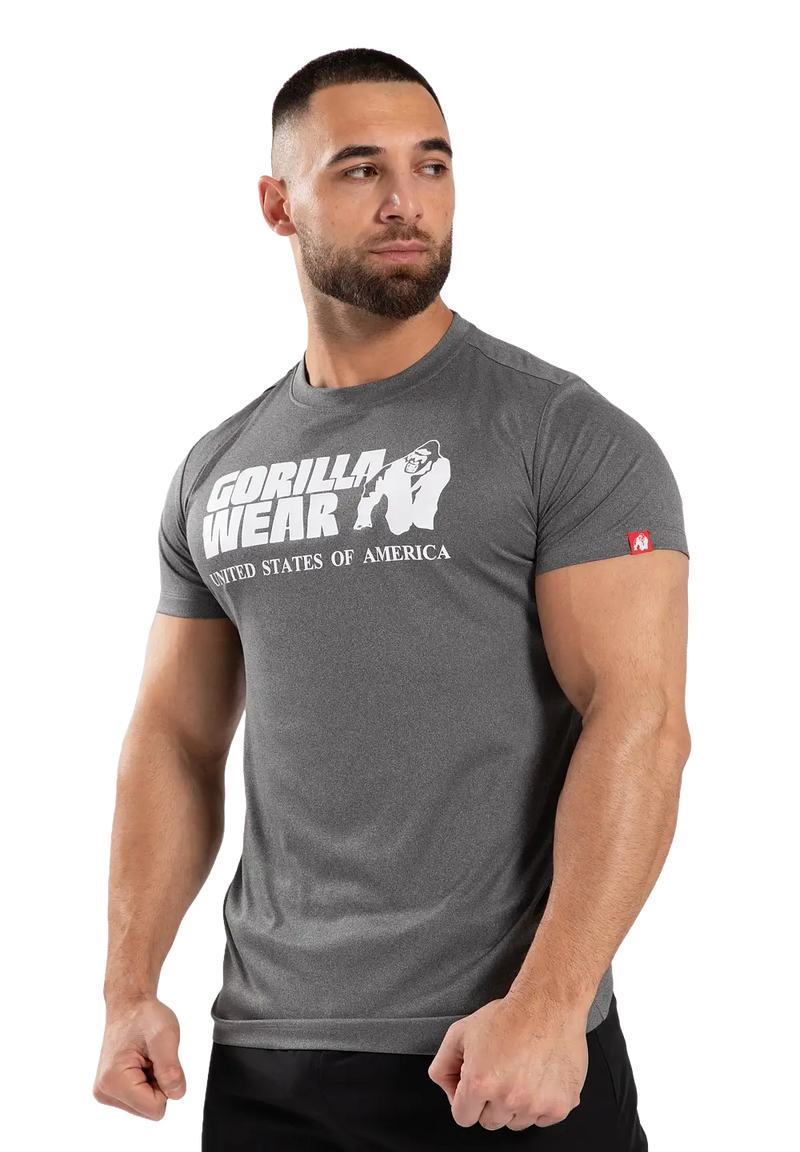 Ladda bild till gallerivisaren, Gorilla Wear Classic Training T-Shirt, grey melange