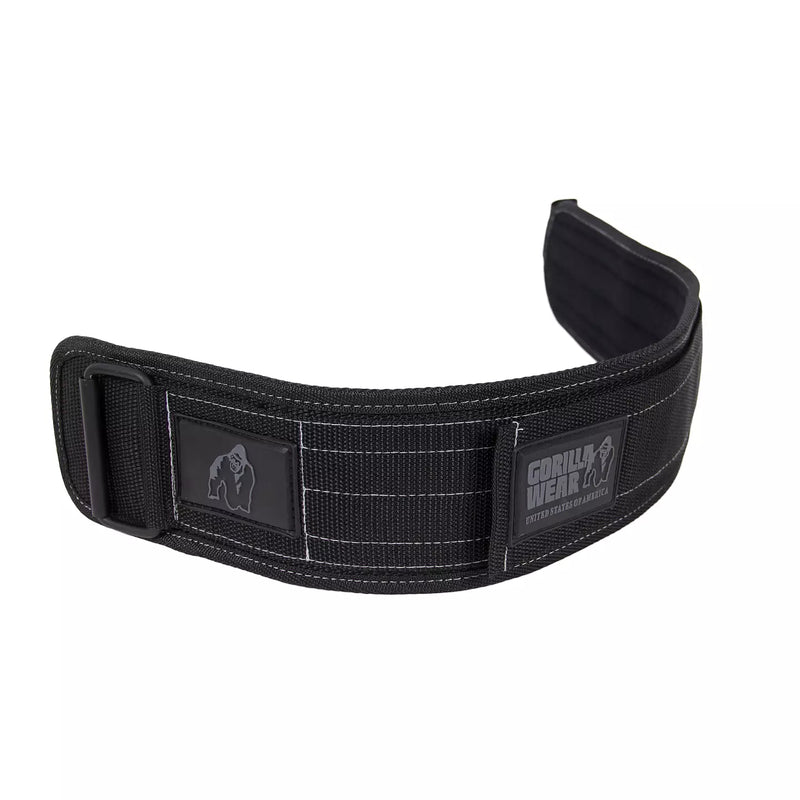 Ladda bild till gallerivisaren, Gorilla Wear 4 Inch Nylon Belt, black/grey