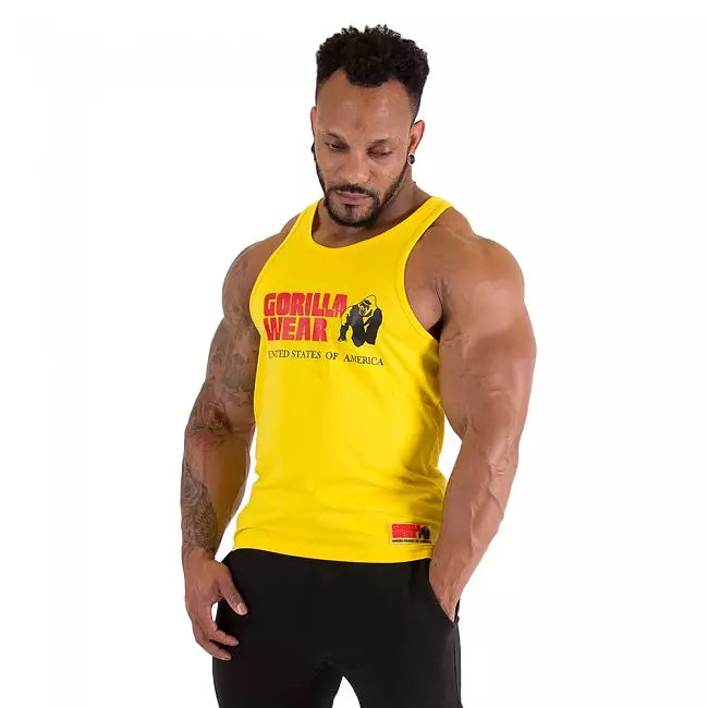 Ladda bild till gallerivisaren, Gorilla Wear Classic Tank Top, yellow
