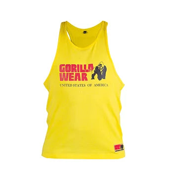 Ladda bild till gallerivisaren, Gorilla Wear Classic Tank Top, yellow
