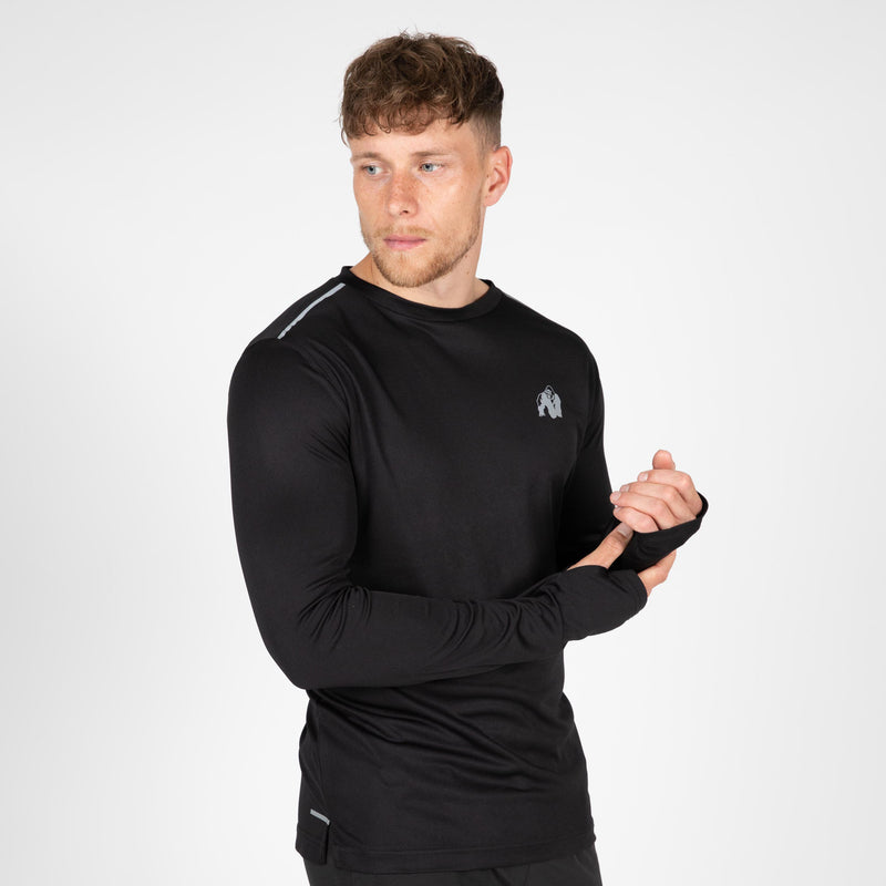 Ladda bild till gallerivisaren, Gorilla Wear Washington Long Sleeve, black