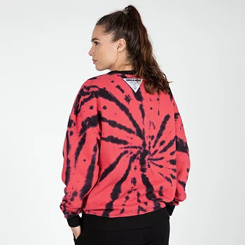 Ladda bild till gallerivisaren, Gorilla Wear Legacy Oversized Sweatshirt, red/black