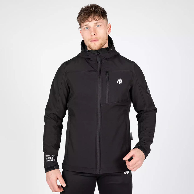 Ladda bild till gallerivisaren, Gorilla Wear Foster Softshell Jacket, black