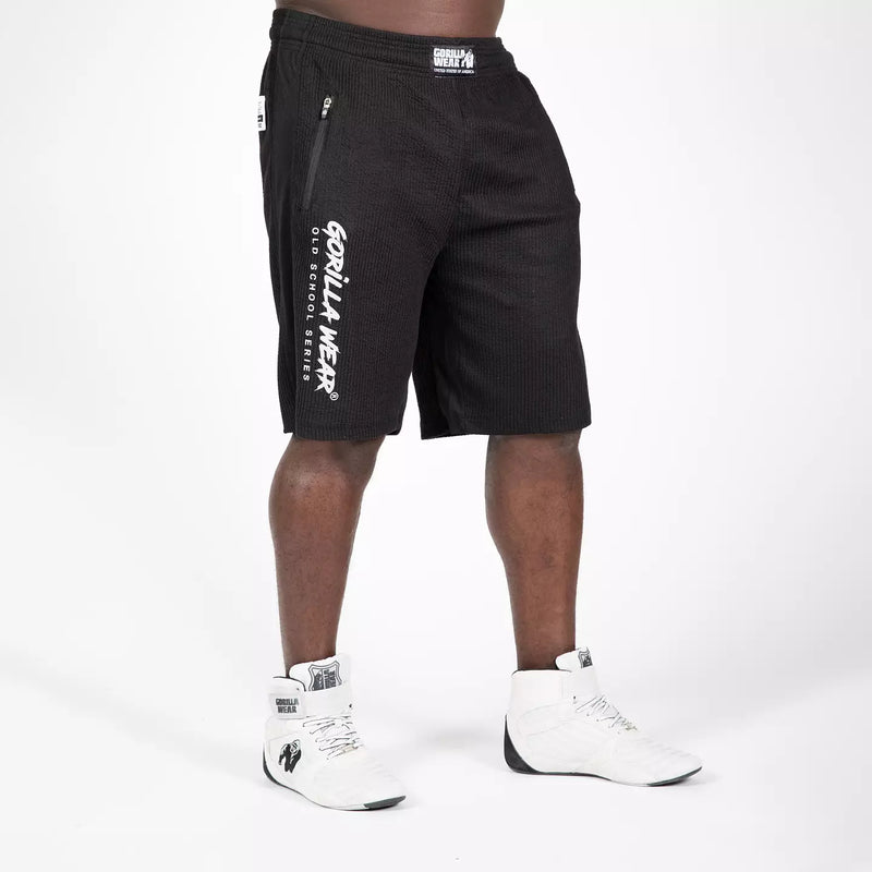 Ladda bild till gallerivisaren, Gorilla Wear Augustine Old School Shorts, black
