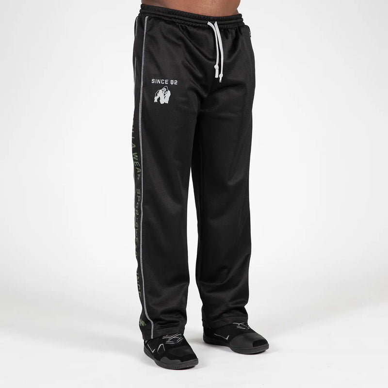 Ladda bild till gallerivisaren, Gorilla Wear Functional Mesh Pants, black/green