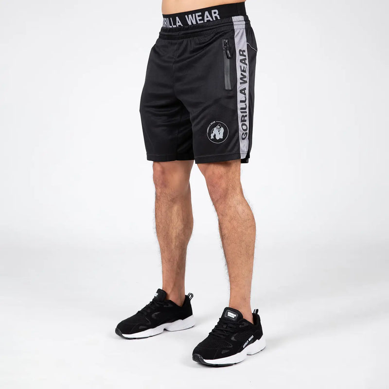 Ladda bild till gallerivisaren, Gorilla Wear Atlanta Shorts, black/grey