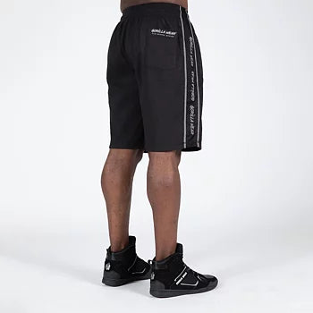 Ladda bild till gallerivisaren, Gorilla Wear Buffalo Old School Workout Shorts, black/grey