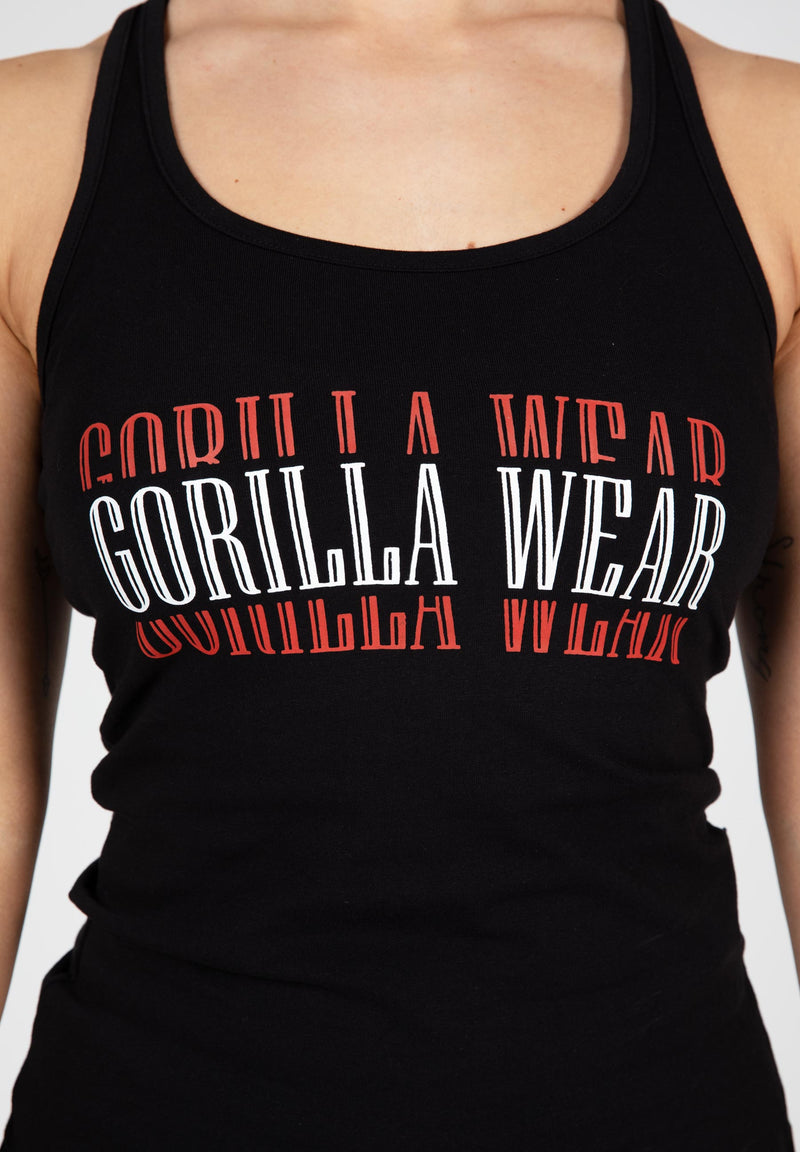 Ladda bild till gallerivisaren, Gorilla Wear Verona Tank Top, black