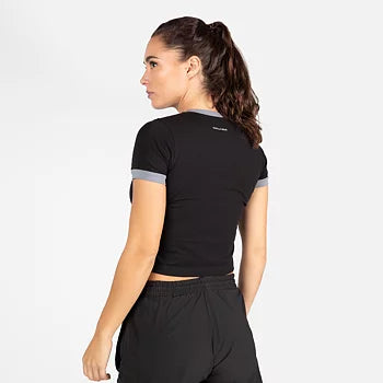Ladda bild till gallerivisaren, Gorilla Wear New Orleans Cropped T-Shirt, black