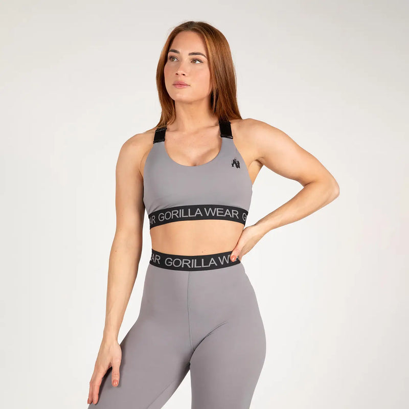 Ladda bild till gallerivisaren, Gorilla Wear Colby Sports Bra, grey