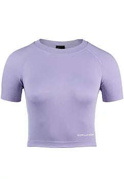 Ladda bild till gallerivisaren, Gorilla Wear Selah Seamless Crop Top, lilac