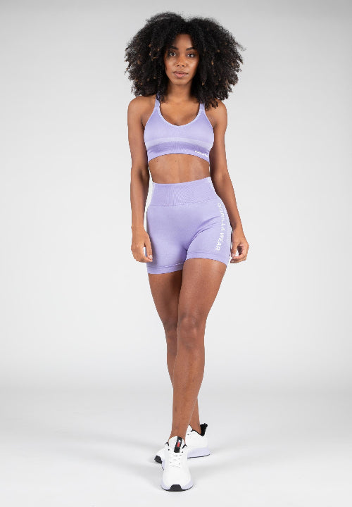 Ladda bild till gallerivisaren, Gorilla Wear Selah Seamless Sports Bra, lilac