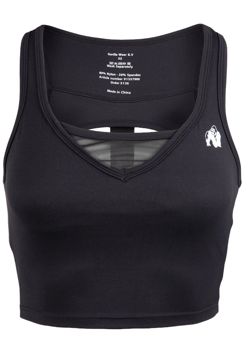 Ladda bild till gallerivisaren, Gorilla Wear Willow Tank Top, black