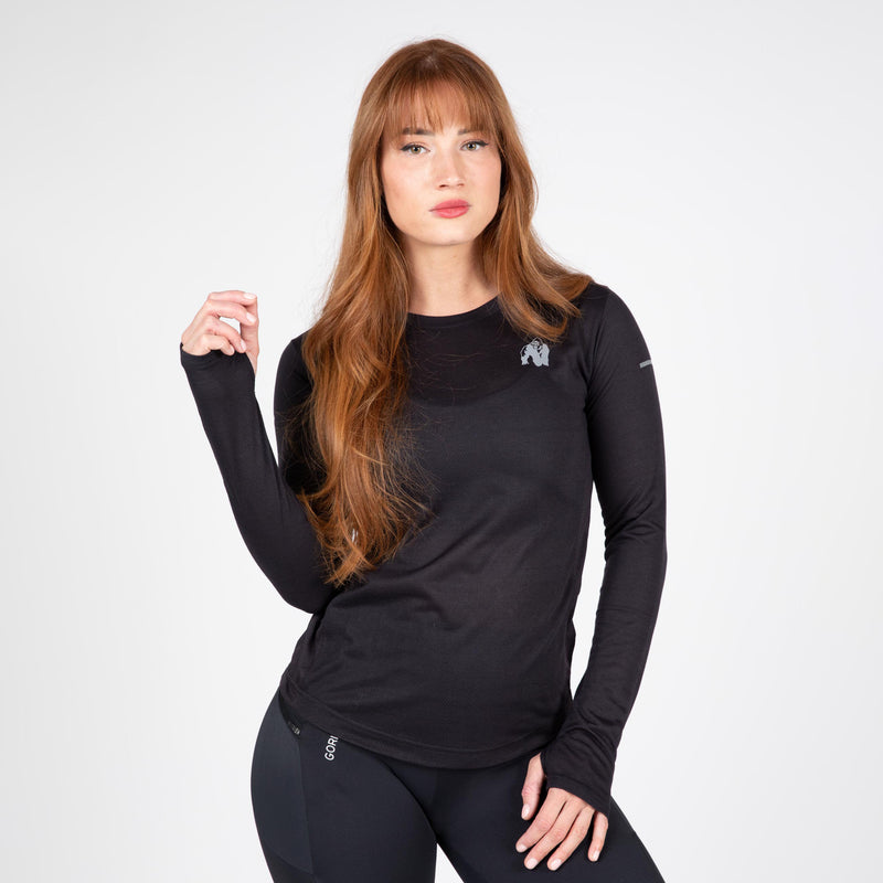 Ladda bild till gallerivisaren, Gorilla Wear Raleigh Long Sleeve, black