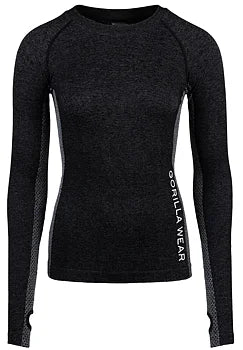 Ladda bild till gallerivisaren, Selah Seamless Long Sleeve, black