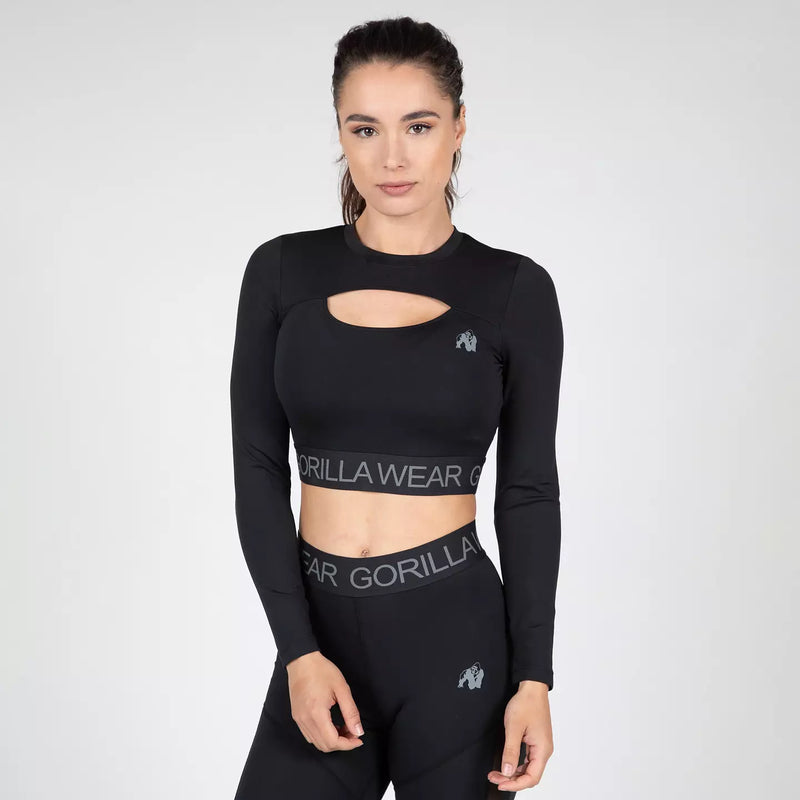 Ladda bild till gallerivisaren, Gorilla Wear Osseo Long Sleeve, black