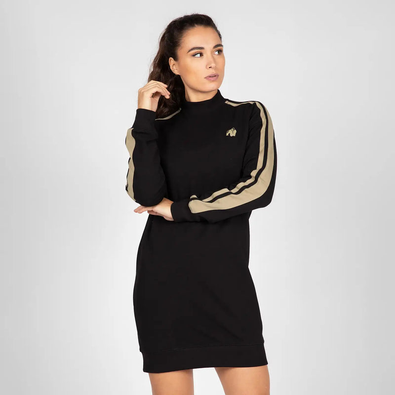 Ladda bild till gallerivisaren, Gorilla Wear Isabella Sweatshirt Dress, black