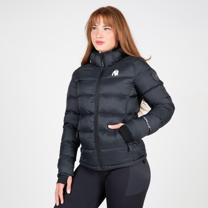 Ladda bild till gallerivisaren, Gorilla Wear Rachel Puffer Jacket, black